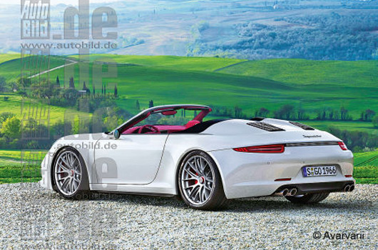 Porsche 911 Speedster rendering