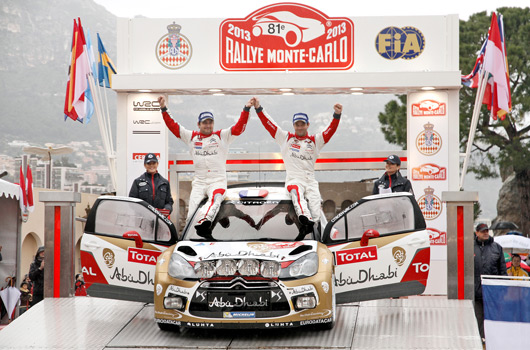 Sebastien Loeb, 2013 Rallye Monte Carlo