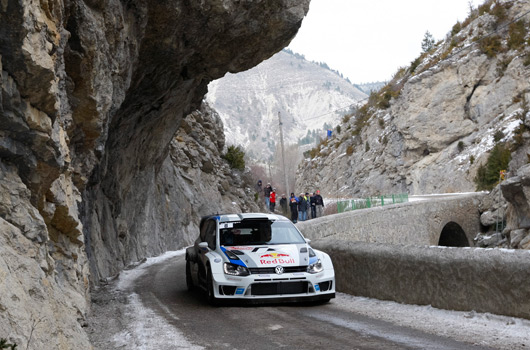 Volkswagen Polo R WRC, 2013 Rallye Monte Carlo