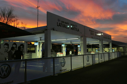 Volkswagen service park, 2013 Rally Argentina