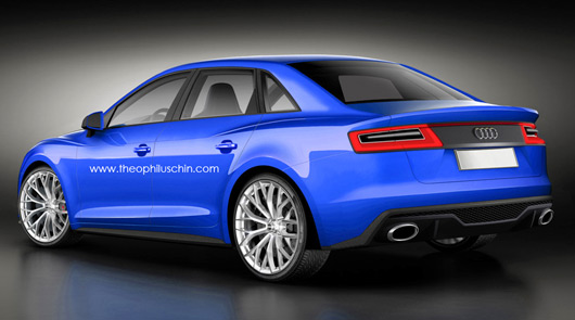 Audi A4 rendering