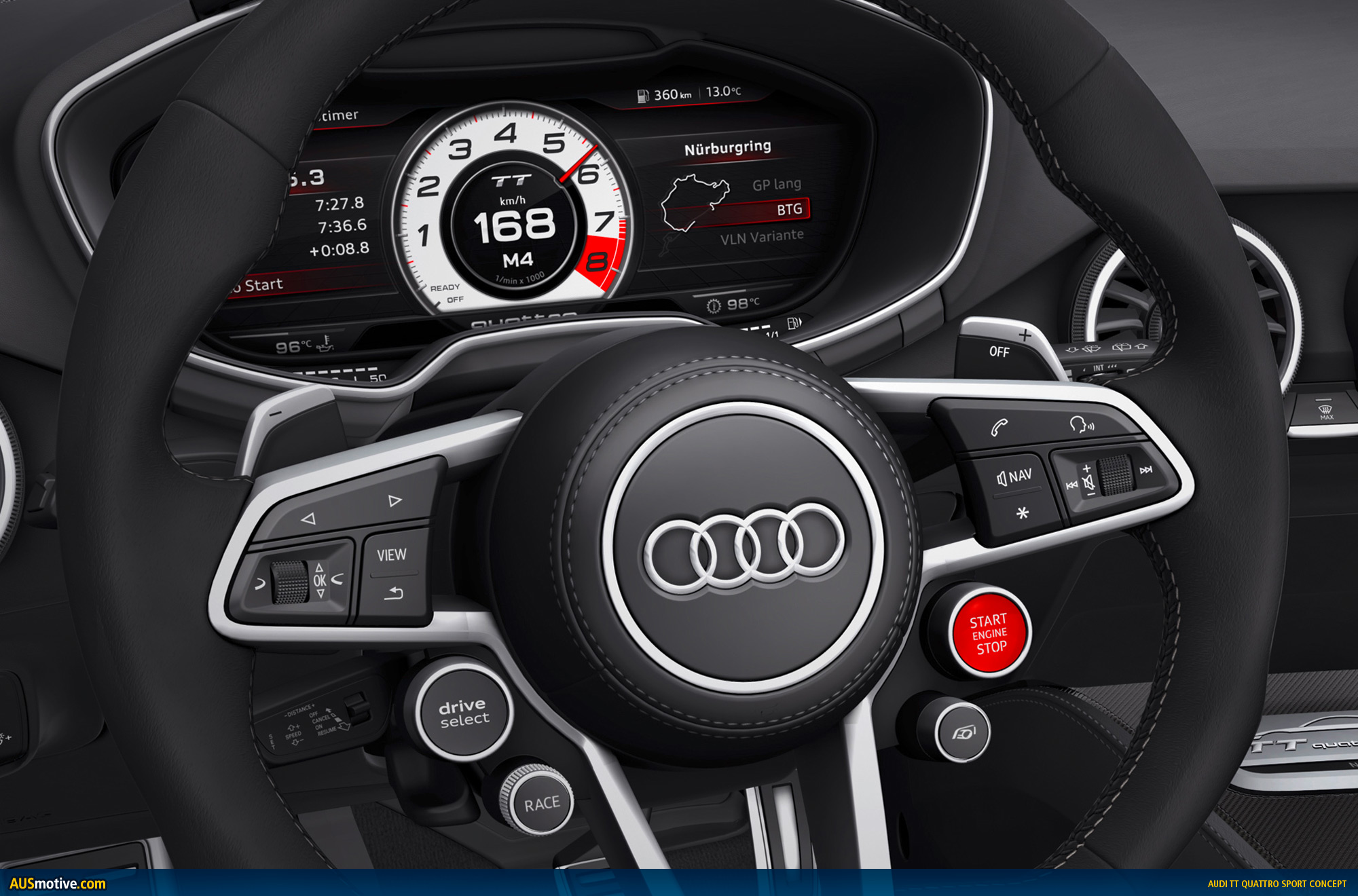 Ausmotive Com Geneva 2014 Audi Tt Quattro Sport Concept