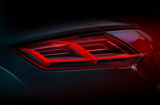 2014 Audi TT sketch