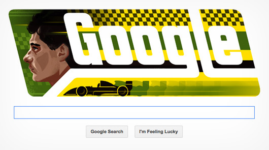 Ayrton Senna google doodle