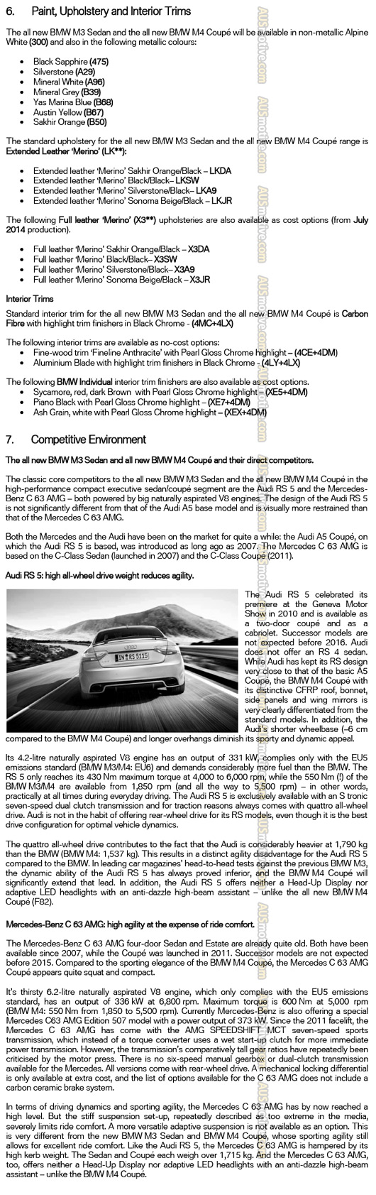 BMW M3/M4 Australian pricing estimate