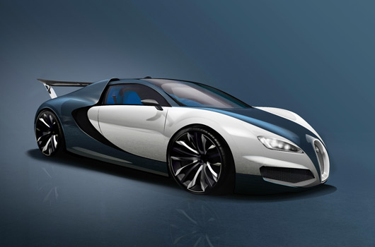 Bugatti Veyron Mk2 rendering