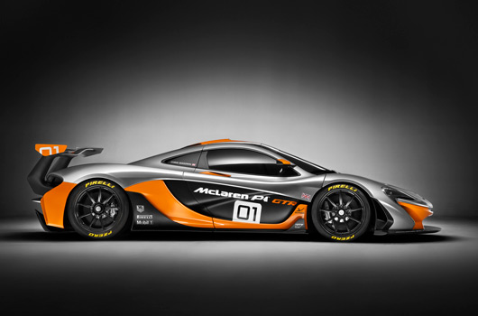 McLaren P1 GTR design concept