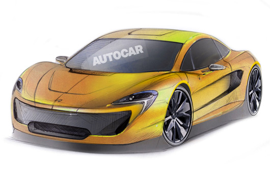 McLaren P13 sketch by Autocar