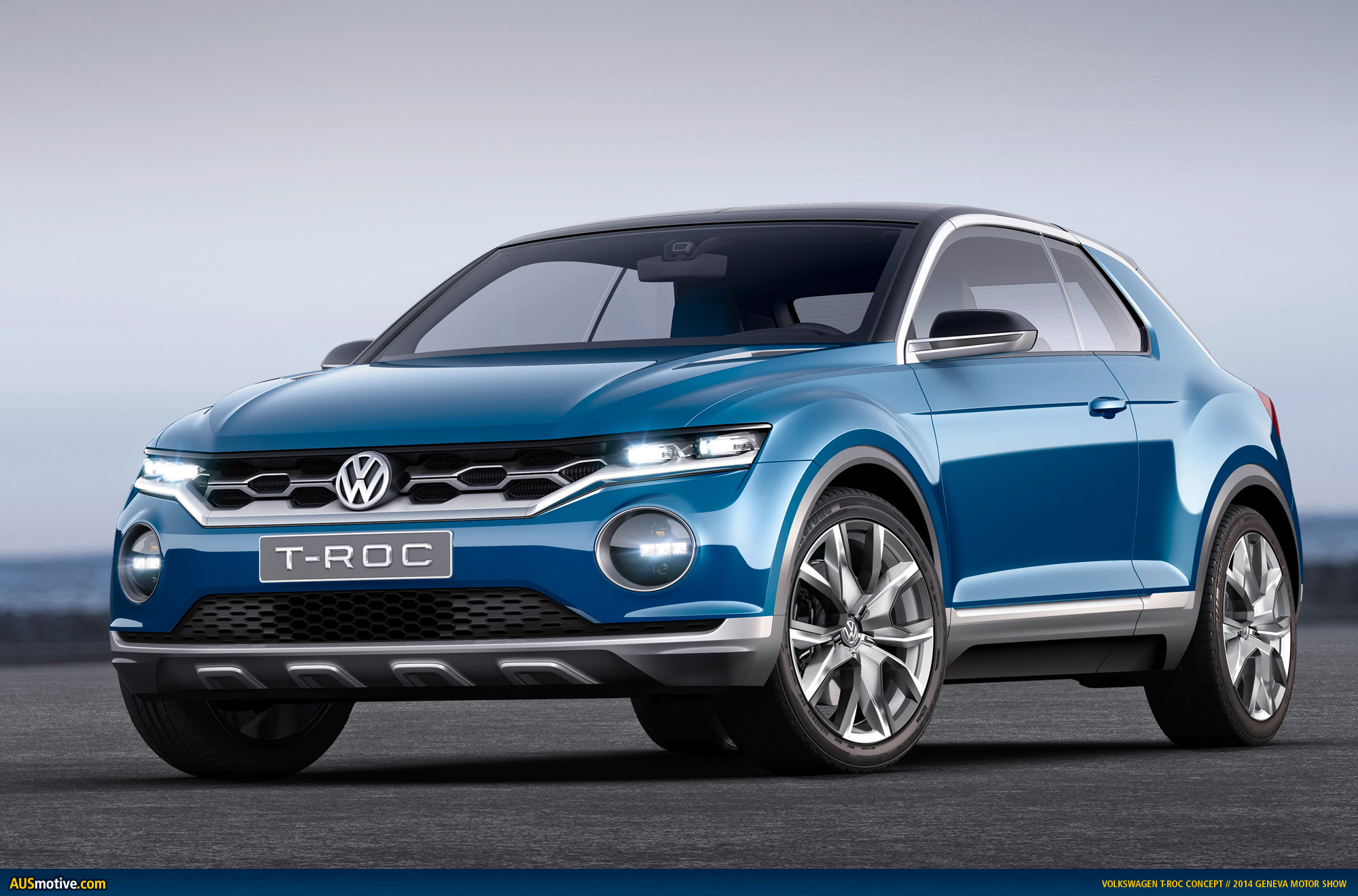 AUSmotive.com » Geneva 2014: Volkswagen T-ROC concept