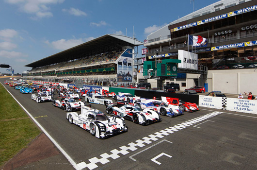 WEC 24 Hours of Le Mans official test session