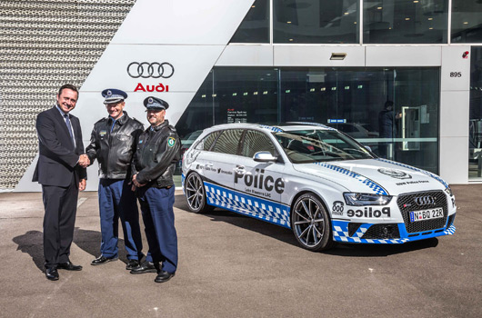 NSW Police Audi RS4 Avant