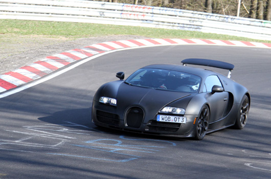 Bugatti Veyron, Nurburgring industry pool, April 2015