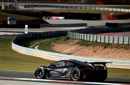 McLaren P1 GTR in testing
