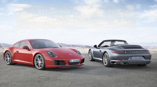 2016 Porsche 911 facelift