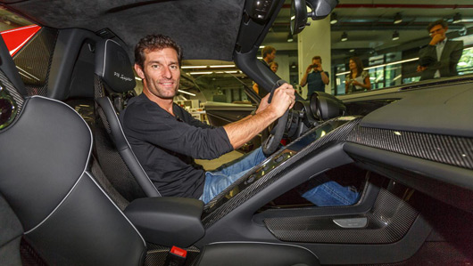Mark Webber's Porsche 918 Spyder