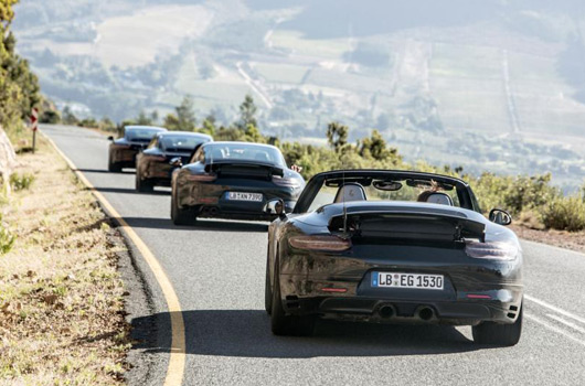 Porsche 991.2 911 in testing