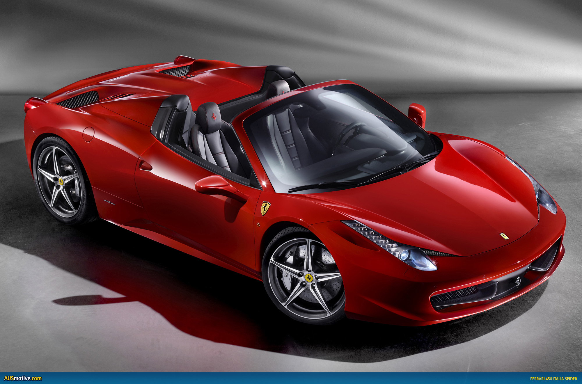 OFFICIAL: Ferrari 458 Italia Spider – AUSmotive.com